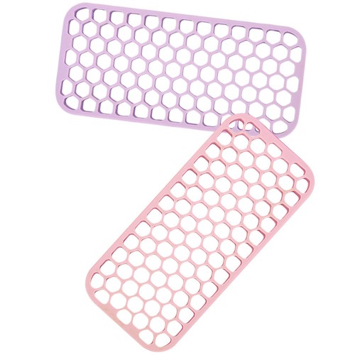 Pcs silicone pad hair - 2,