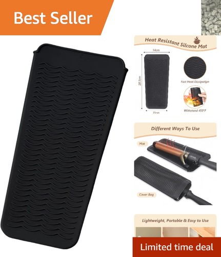 Black silicone heat - heat, proof