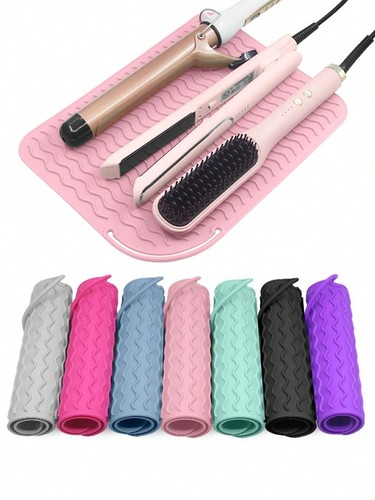 Heat resistant mat for hair - heat,