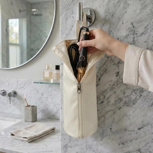 Curling iron mat bag carrying - iron,