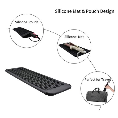 Flat iron mat pouch heat - flat,